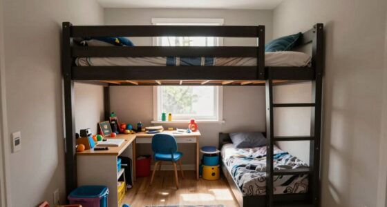 incorrect loft bed placement