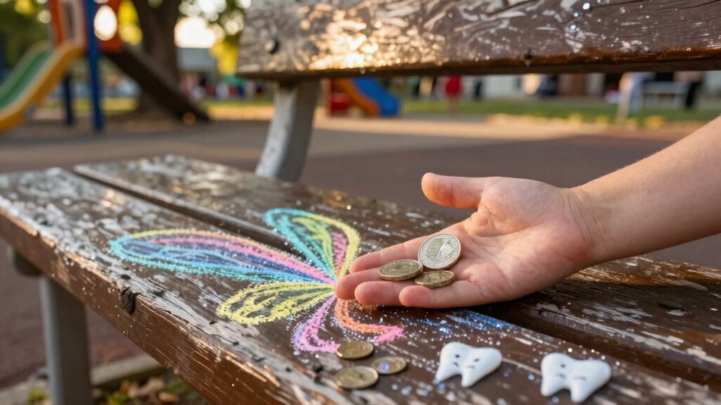 kids compare tooth fairy currency