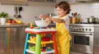 kitchen confidence building tower