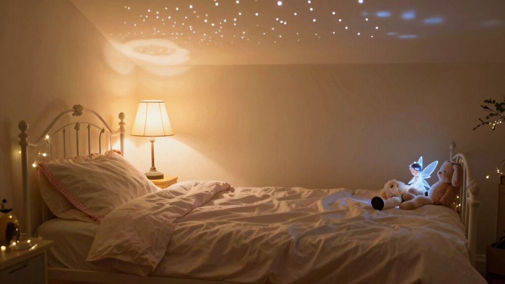 magical cozy bedtime lighting
