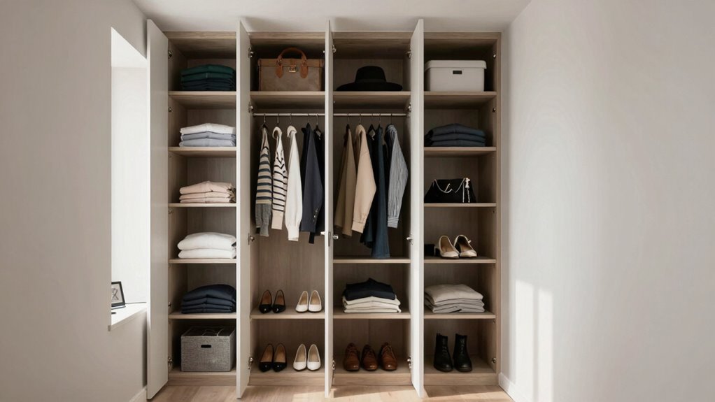 maximize small bedroom storage