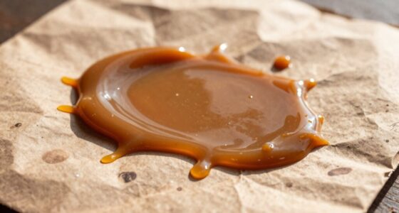 melting sticky snack issues