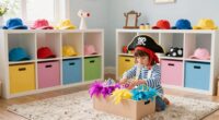 mess free dress up play
