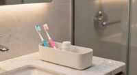 nighttime toothbrush storage solution