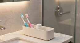 nighttime toothbrush storage solution
