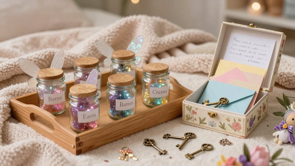 organized fairy visit preparations