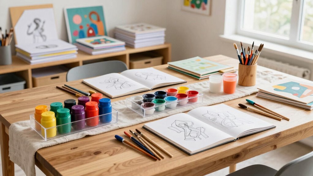 organized safe creative boundaries