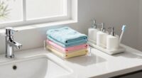 organized storage encourages hygiene