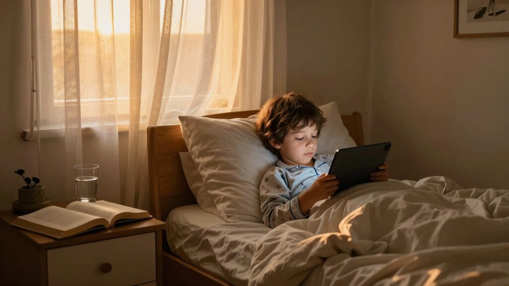 outdoor play disrupts sleep routine
