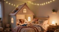 overstimulating bedtime decor