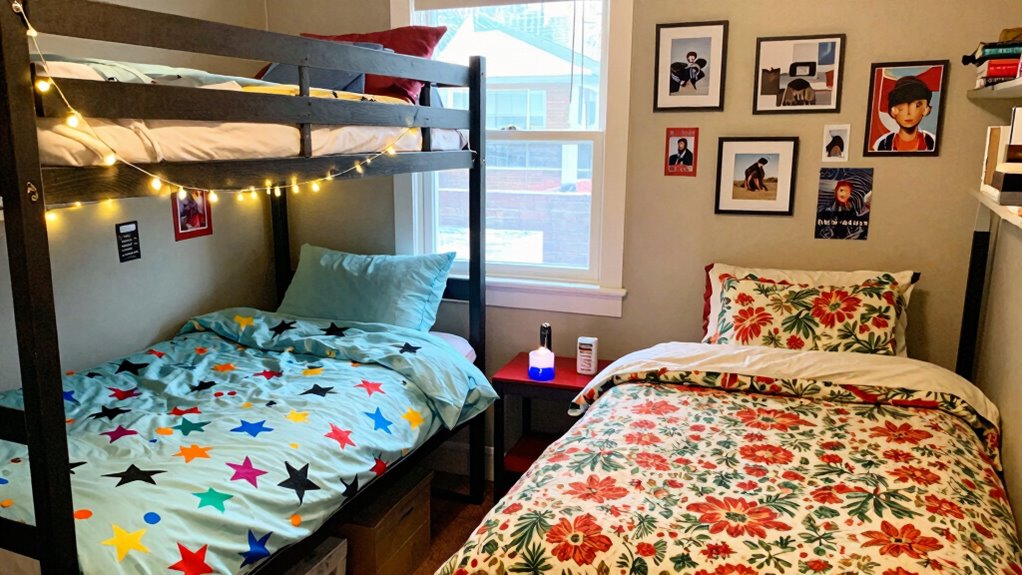 personalized bunk space decor