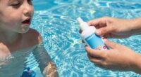 pool chlorine and dry mouth