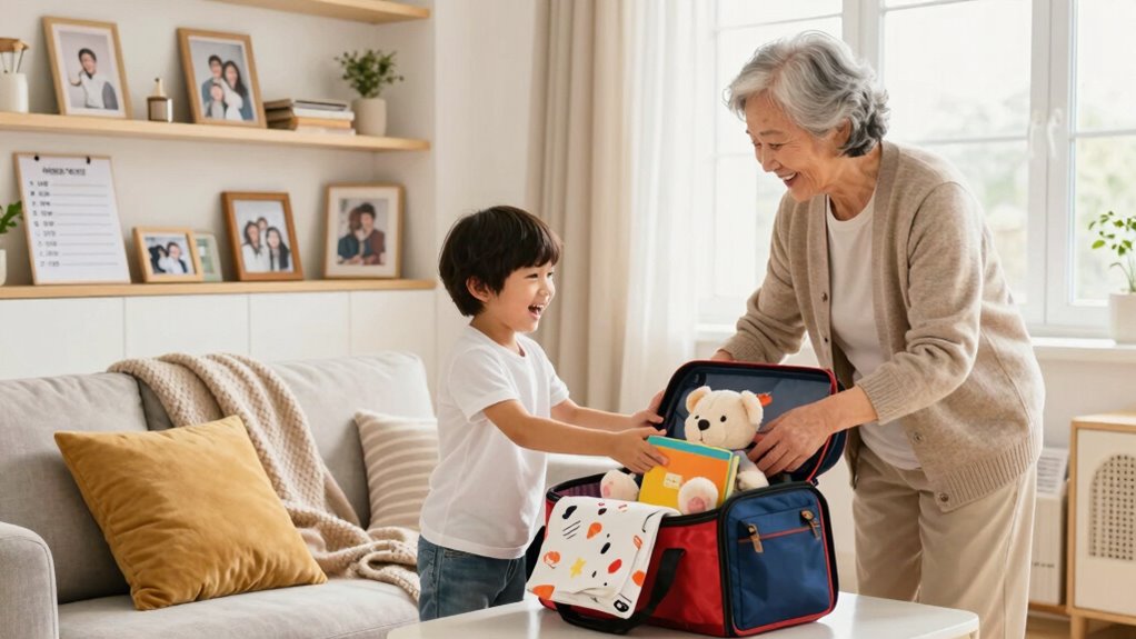 preparing children for visits