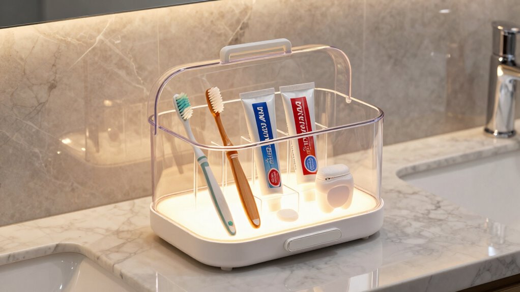 proper toothbrush storage hygiene