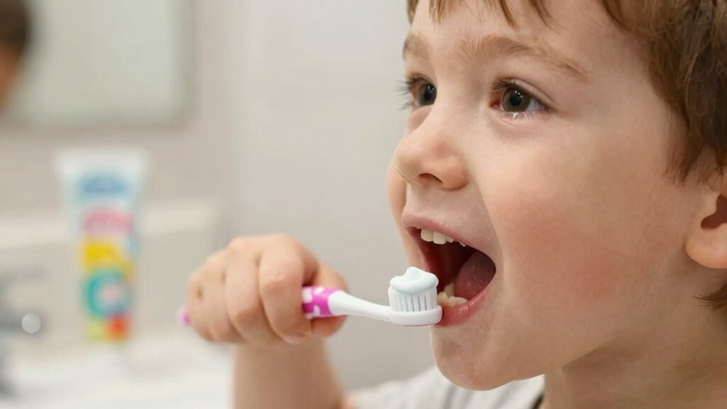 proper toothpaste amount by age