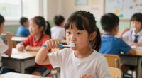 school event toothbrushing neglect