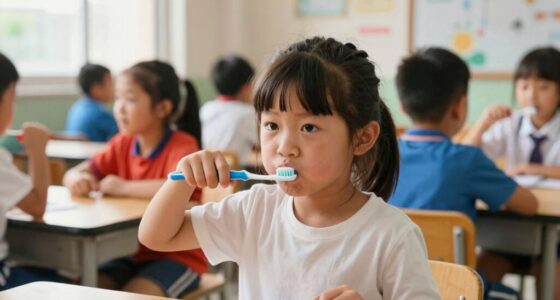 school event toothbrushing neglect