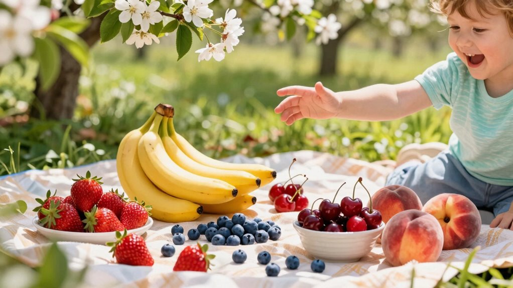 serve fruits at peak season