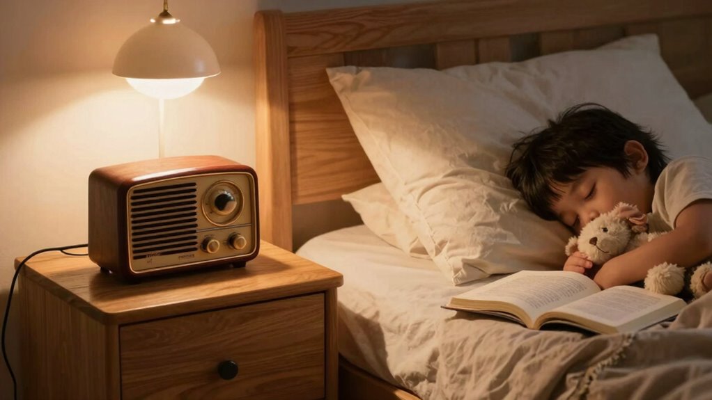 silent calming bedtime audio