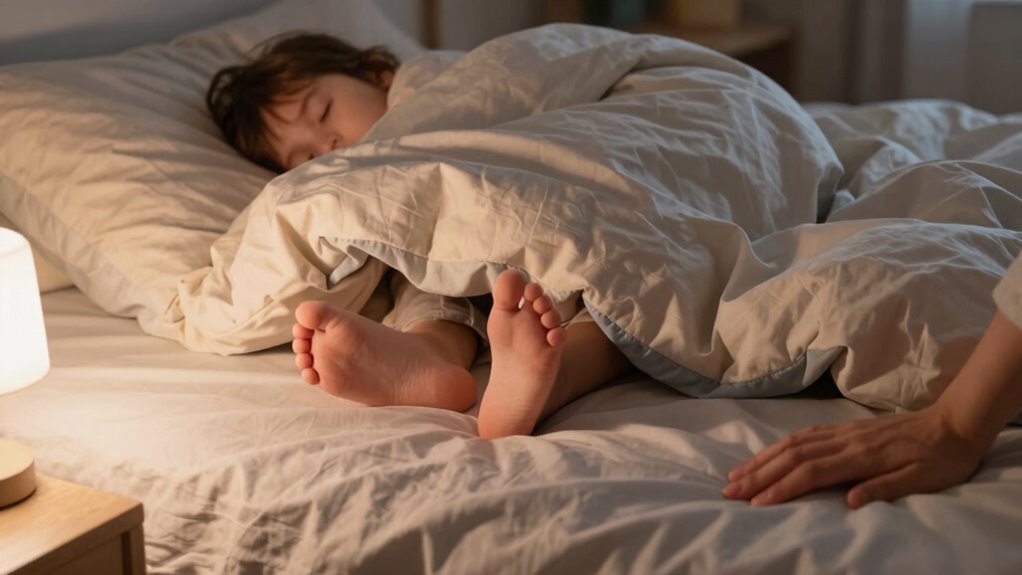 soothing bedtime environment cues