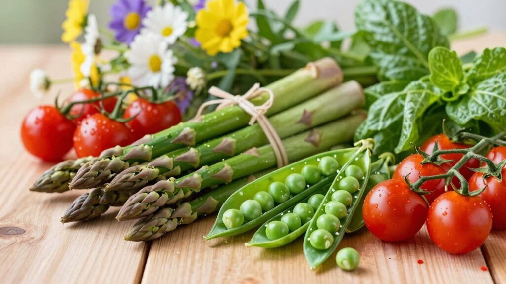 spring dental health foods