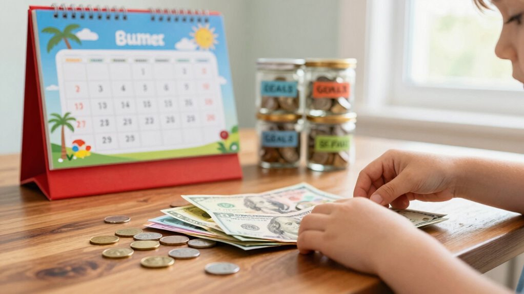 summer allowance chores savings