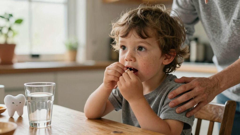 talking about growing teeth