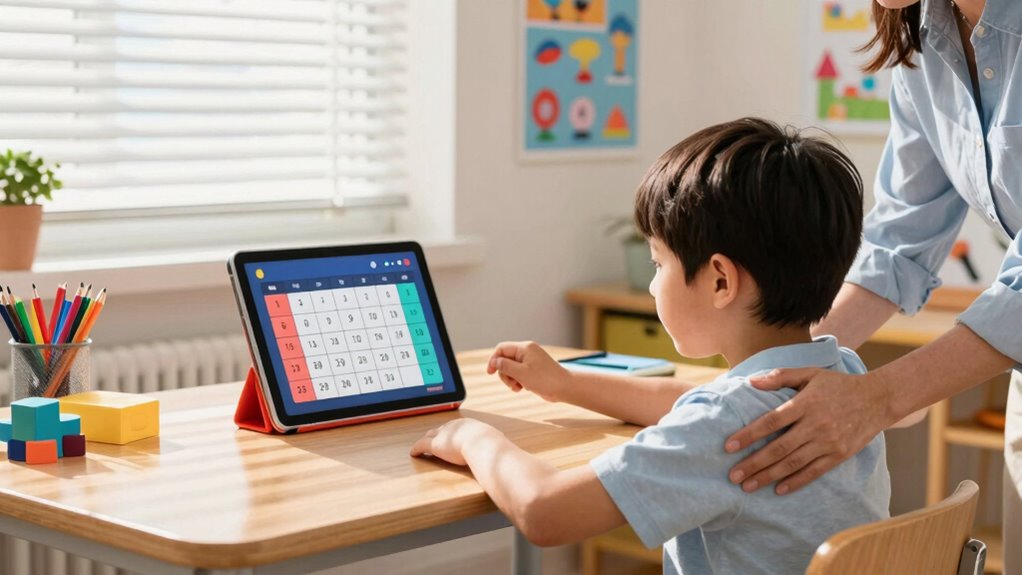 teaching kids digital calendar management