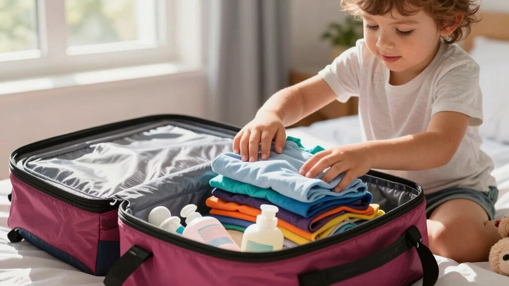 teaching kids responsible packing