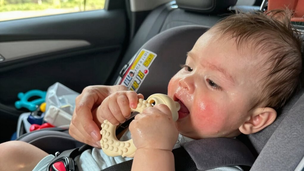 teething tips for travel