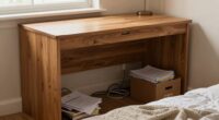 under bed desk limitations