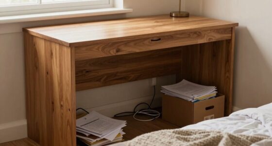 under bed desk limitations