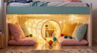 under bed play area
