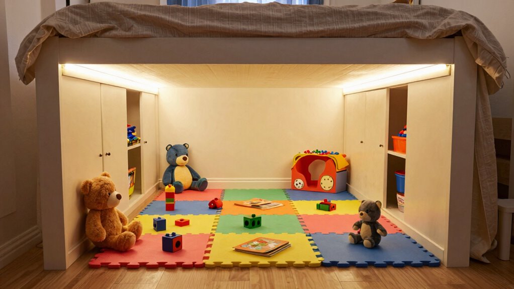 under bed storage for play