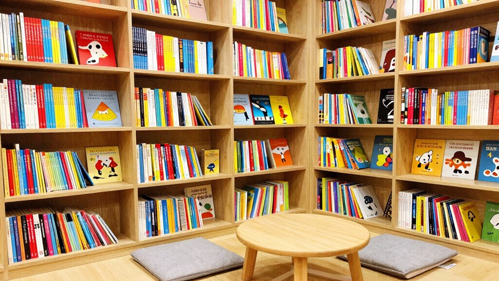 visually engaging children s book displays