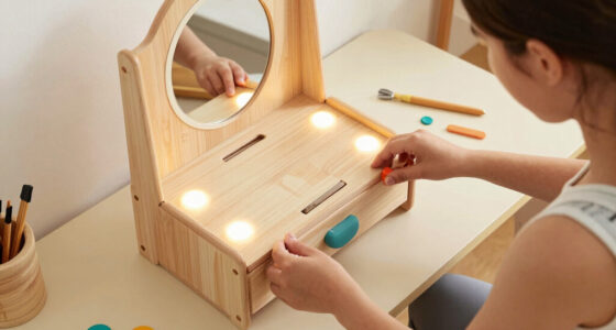 13 Best Wooden Kids Vanity Sets With Lights in 2026