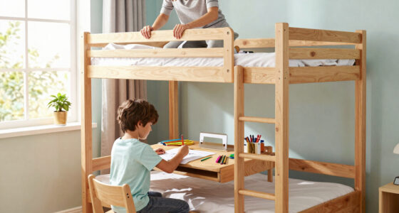 8 Best Wood Loft Beds With Desk for Kids in 2026
