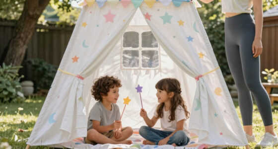 9 Best Large Fairy Play Tents for Siblings in 2026