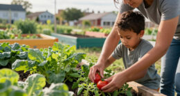 How Kids Help Grow 30,000 Pounds Of Produce In A Food Desert