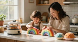 Cute Plush Stuffed Dumpling Squishies, Big Rainbow Squishes With Steamer | Plush Giant Dumpling Squishies Squeeze Toys, Christmas Stress Bal