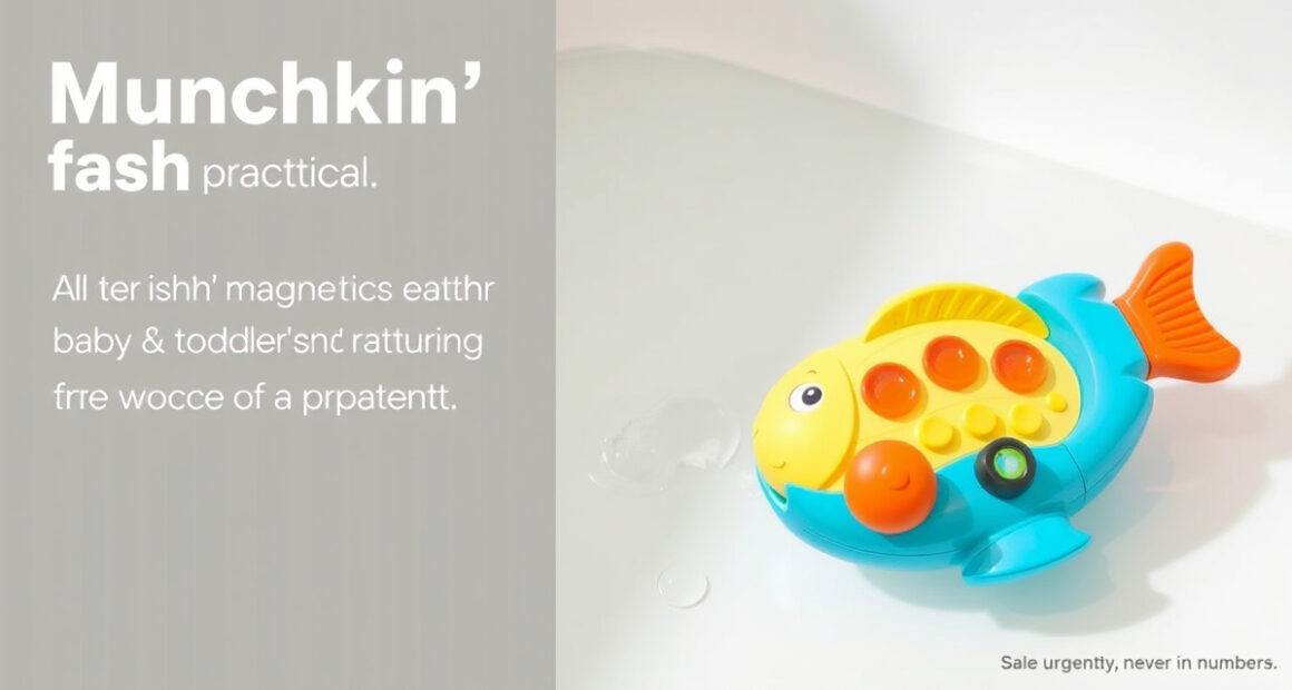 Munchkin Fishin' Magnetic Bath Toy: Grab It in the September Baby Sale?