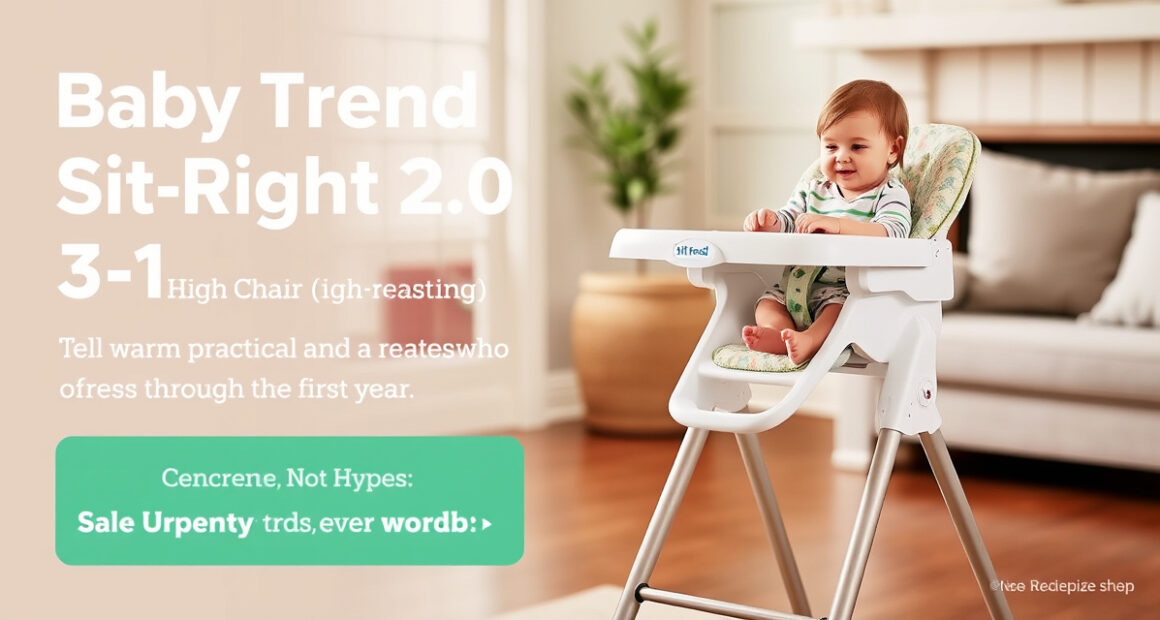 September Deal Watch: Baby Trend Sit Right 2.0 High Chair