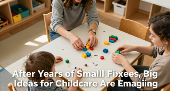 After Years Of Small Fixes, Big Ideas For Childcare Are Emerging